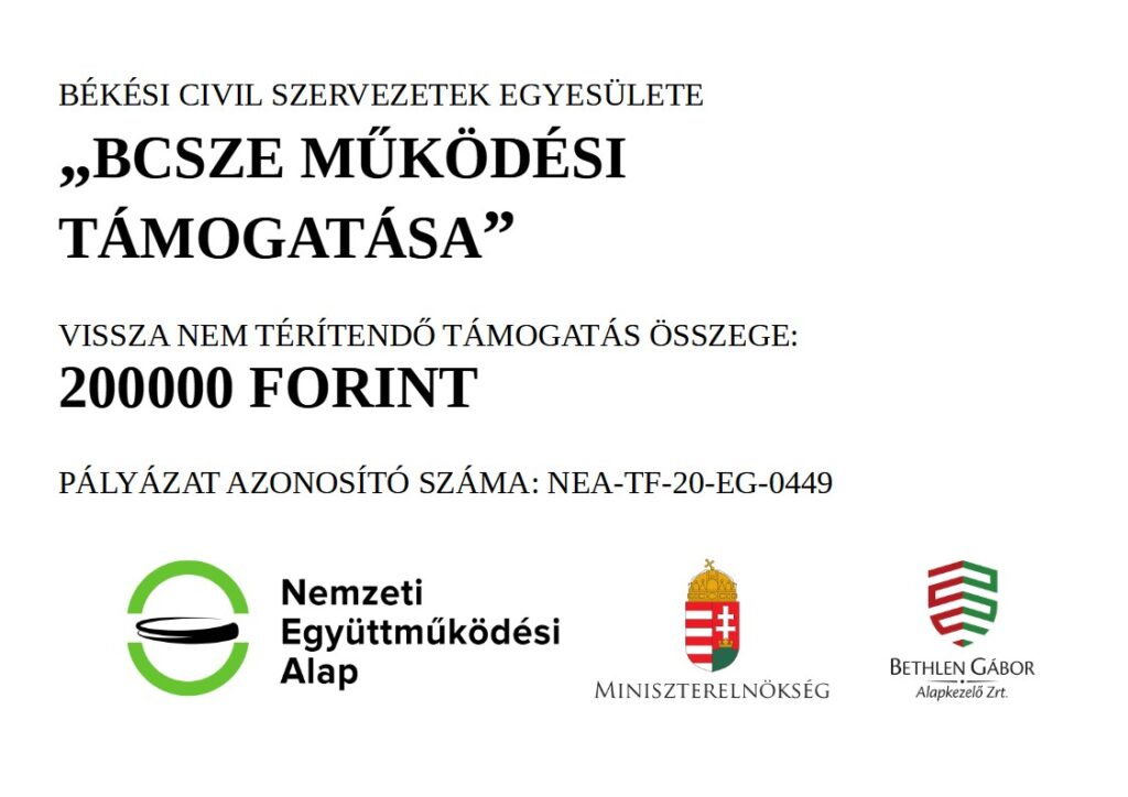 Projekt tábla NEA-TF-20-EG-0449